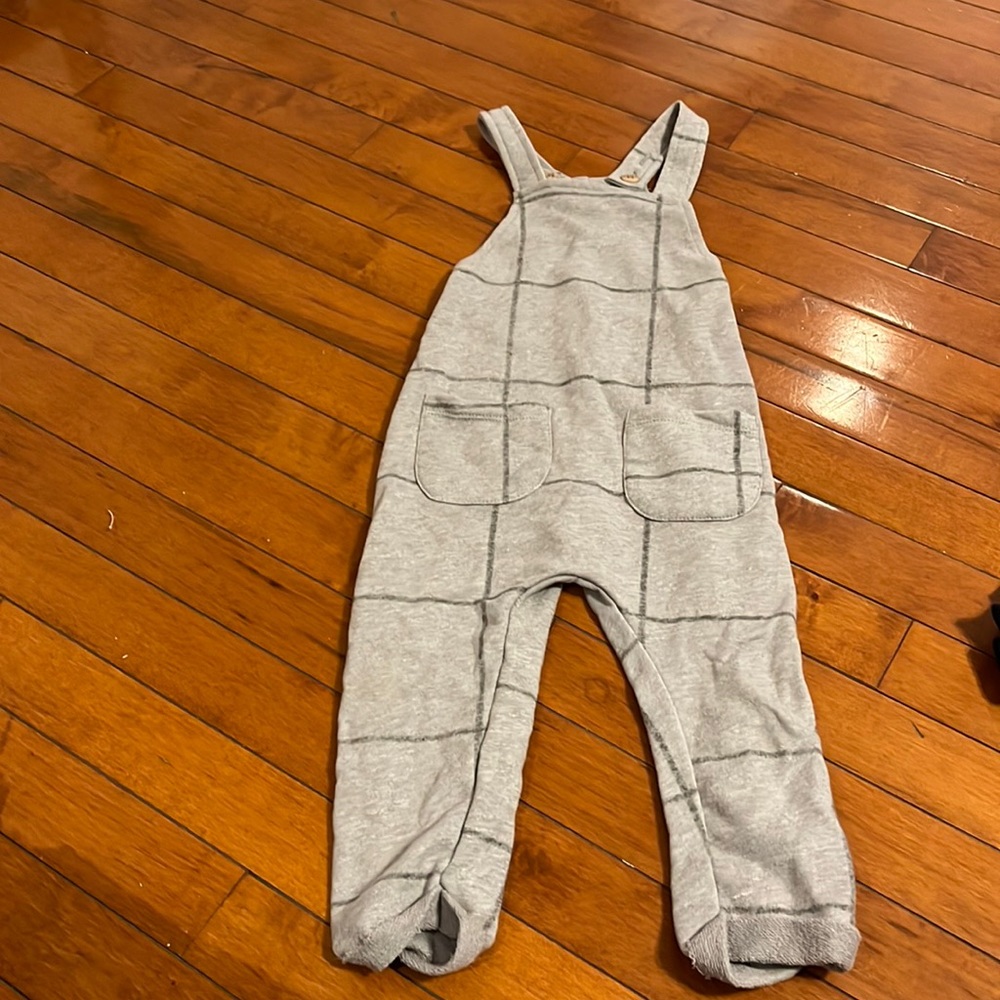 Toddler checked jumpsuit size 18-24m
